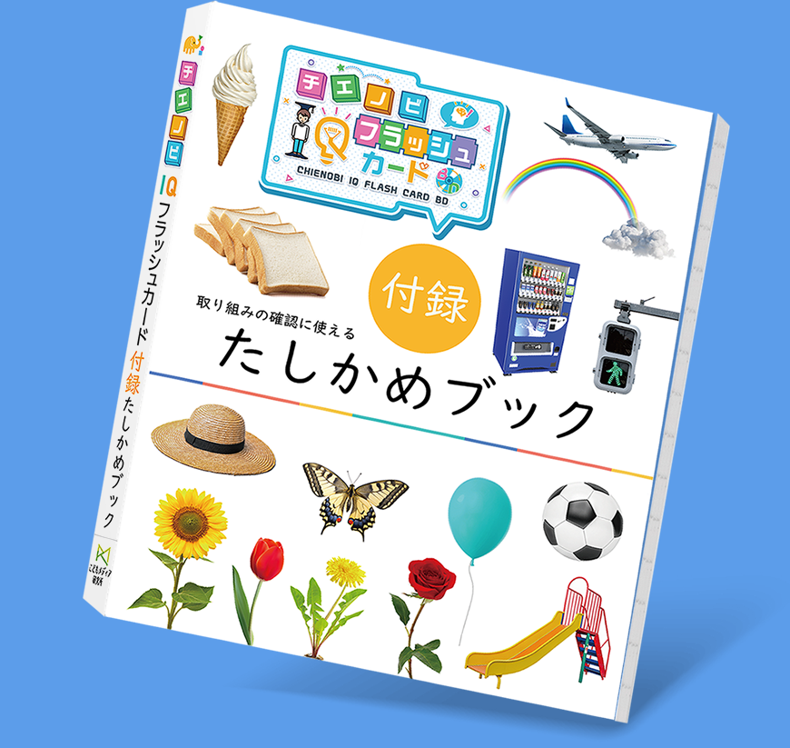 チエノビIQフラッシュカードBD（ブルーレイ）｜知育教材のチエノビ公式